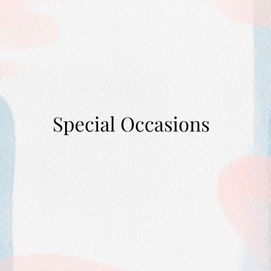 Special Occasions
